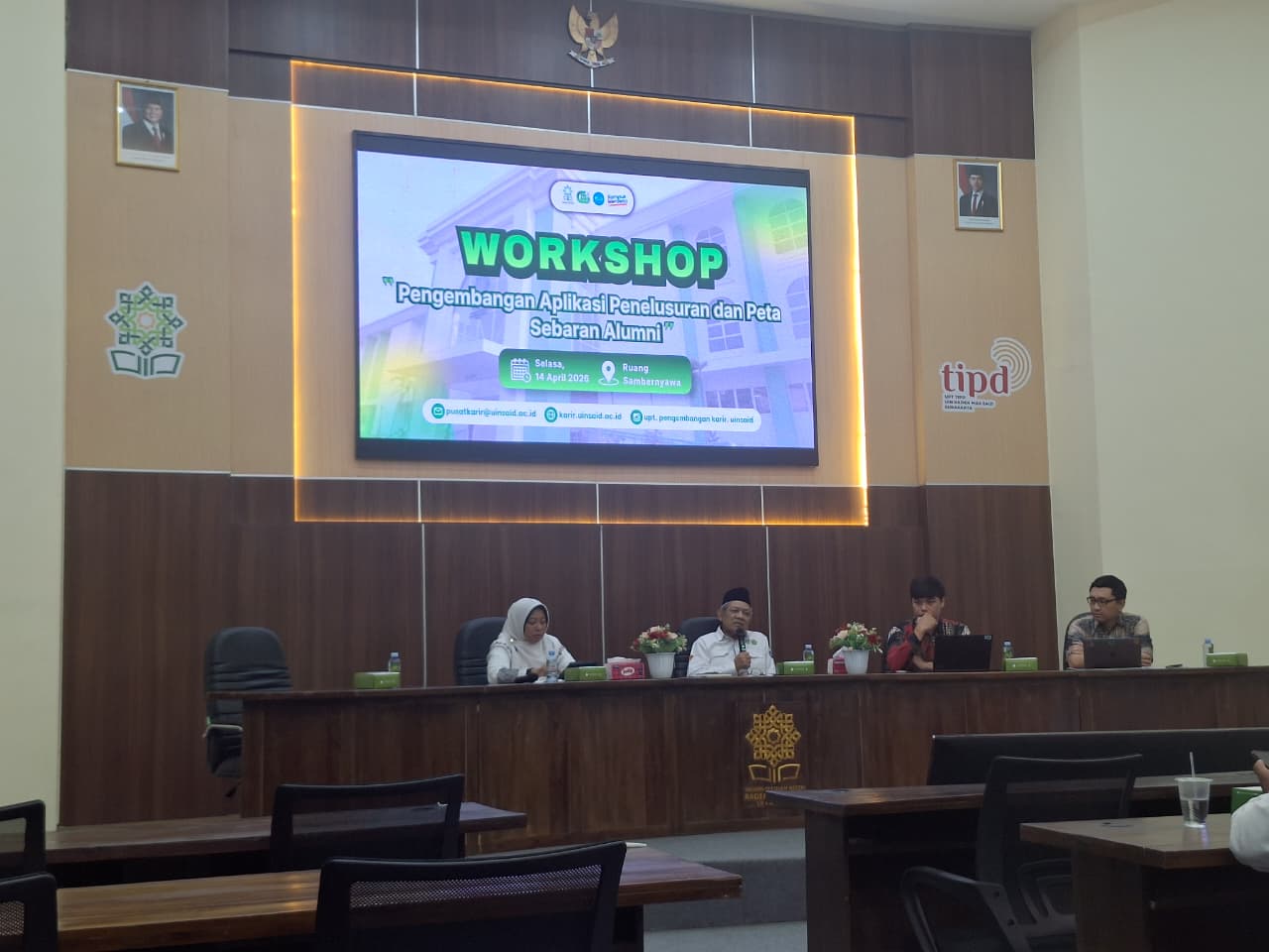 Langkah nyata menuju sistem alumni yang lebih baik ✨ Workshop Pengembangan Aplikasi Penelusuran dan Peta Sebaran Alumni sukses dilaksanakan