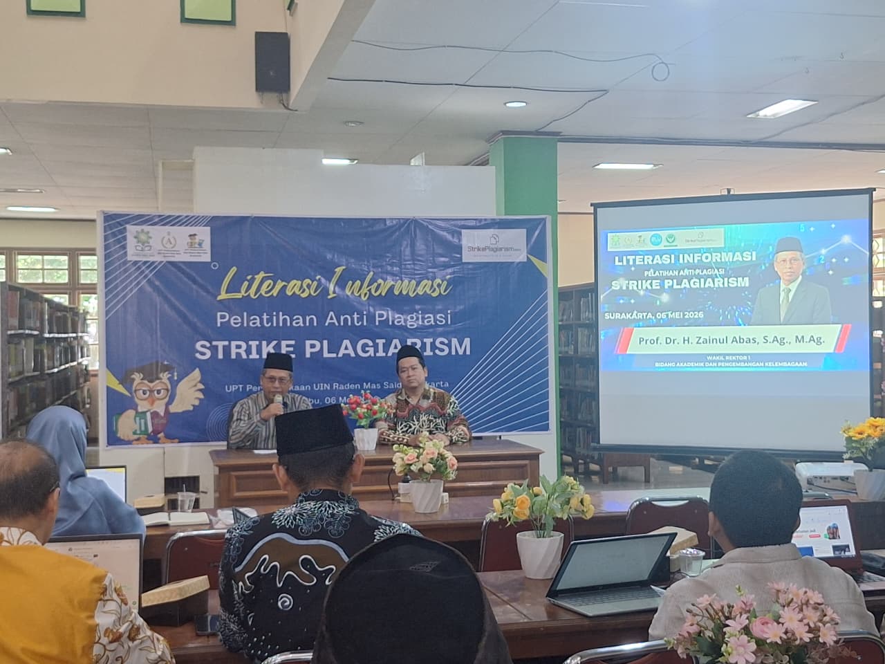Literasi Informasi: Pelatihan Anti Plagiarism 
