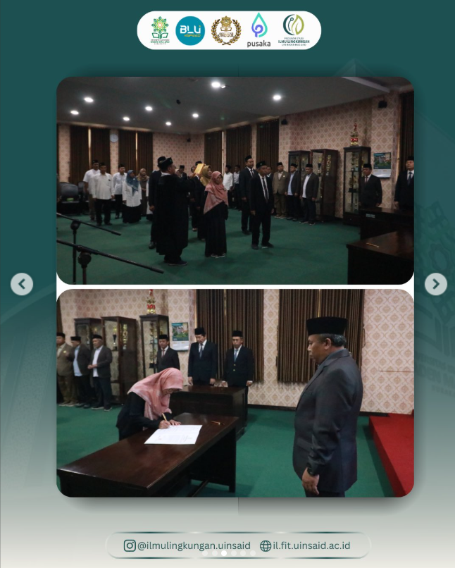 UIN Raden Mas Said Surakarta Resmi Lantik Dekan dan Wakil Dekan Fakultas Sains dan Teknologi