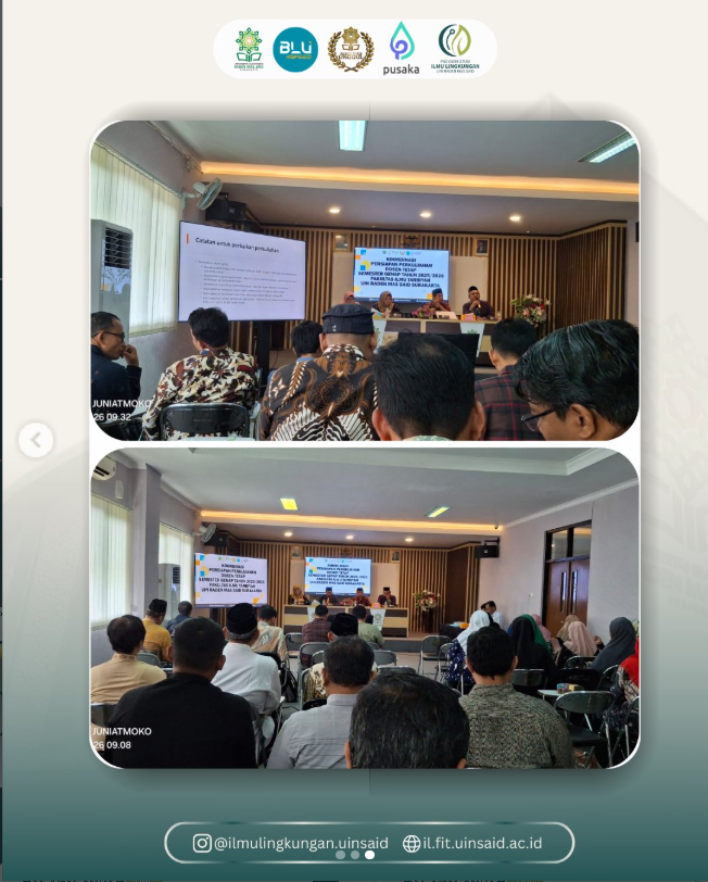 FIT UIN Raden Mas Said Surakarta Gelar Rapat Evaluasi dan Koordinasi Semester Genap TA 2025/2026