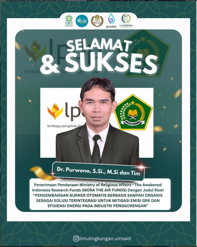 Selamat dan Sukses atas Perolehan Pendanaan Riset MORA HF Air Funds